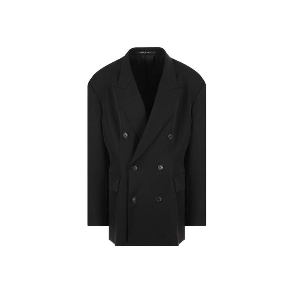 Balenciaga Black Wool Women's Jacket
